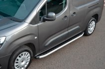 Peugeot Partner/Rifter 2019– Sidosteg Fullmond (2 st, aluminium) Kort hjulbas foto 5