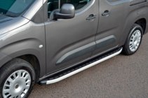 Peugeot Partner/Rifter 2019– Sidosteg Fullmond (2 st, aluminium) Kort hjulbas foto 2