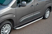 Peugeot Partner/Rifter 2019– Sidosteg Fullmond (2 st, aluminium) foto 2