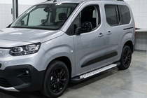 Opel Combo 2019– Sidosteg Allmond Grey (2 st, aluminium) foto 1