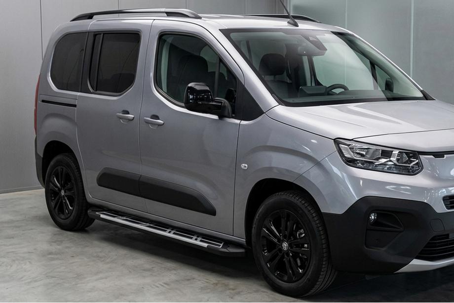 Opel Combo 2019– Sidosteg Sunrise (2 st, aluminium) Image