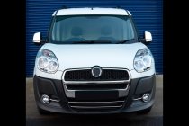 Fiat Doblo II 2010–2022 List till nedre grill (2010-2015, 2 st, rostfritt stål) foto 5