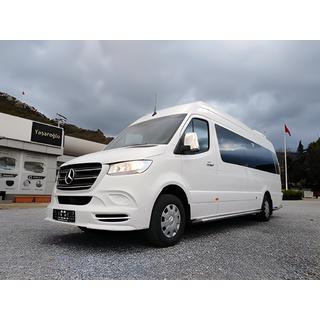 Frontläpp till främre stötfångare V3 (för lackering) Mercedes Sprinter W907/W910 2018– foto 4