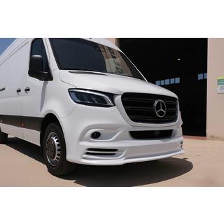 Frontläpp till främre stötfångare V3 (för lackering) Mercedes Sprinter W907/W910 2018– foto 1
