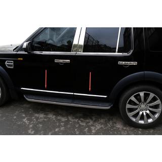 OmsaLine dörrlister (4 st, rostfritt) Land Rover Discovery III 2004–2009 foto 1