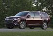 Genomgång av andra generationens crossover Chevrolet Traverse foto 16
