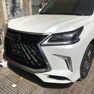 Restyling bodykit från modell 2008-2016 till TRD Superior (2016-2020) Lexus LX570/450d 2008–2022 foto 4
