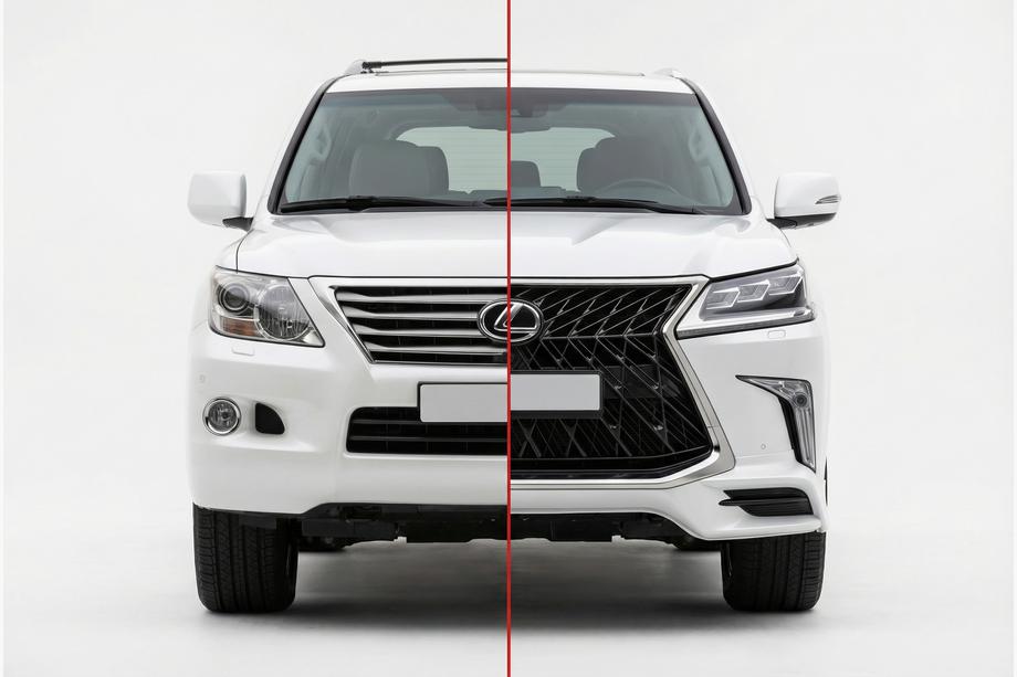 Lexus LX570/450d 2008–2022 Restyling bodykit från modell 2008-2016 till TRD Superior (2016-2020) Image