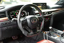 Lexus LX570/450d 2008–2022 Komplett anatomisk ratt (kolfiber) foto 1