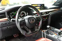 Lexus LX570/450d 2008–2022 Komplett anatomisk ratt (kolfiber) foto 4