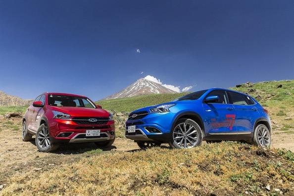 Test av den kompakta crossovern Chery Tiggo 7