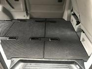 Volkswagen T5 2010–2015 EVA V1 bilmattor (lång hjulbas, komplett kupé, svarta) foto 5