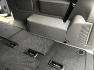 Volkswagen T5 2010–2015 EVA V1 bilmattor (lång hjulbas, komplett kupé, svarta) foto 6
