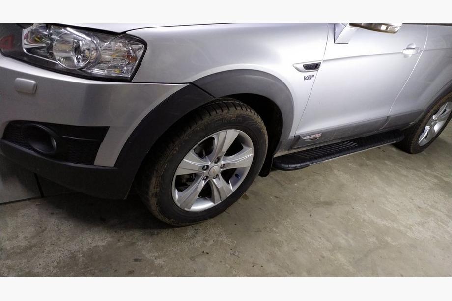 Chevrolet Captiva 2006–2019 Sidosteg Bosphorus Grey (2 st, aluminium) 2016-2019 Image
