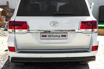 Toyota Land Cruiser 200 2007–2021 Kromramar till bakljus (2015+, 4 delar, plast) foto 2