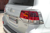 Toyota Land Cruiser 200 2007–2021 Kromramar till bakljus (2015+, 4 delar, plast) foto 3