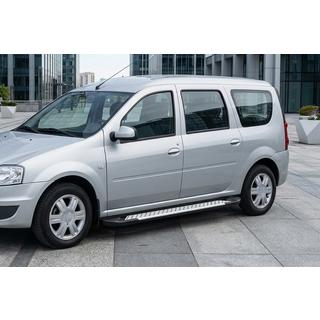 Sidosteg Allmond Grey (2 st, aluminium) foto 3