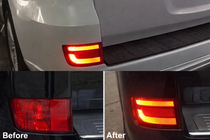 Toyota Land Cruiser 200 2007–2021 Bakre dimljus 2016+ (LED) foto 1