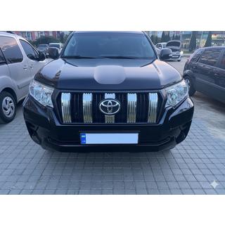 Kromlister till grillen (2017-2023) Toyota Land Cruiser Prado 150 2009–2023 foto 1