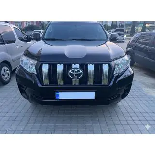 Kromlister till grillen (2017-2023) Toyota Land Cruiser Prado 150 2009–2023 foto 1