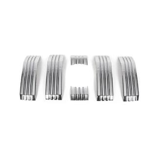 Kromlister till grillen (2017-2023) Toyota Land Cruiser Prado 150 2009–2023 foto 3