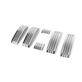 Kromlister till grillen (2017-2023) Toyota Land Cruiser Prado 150 2009–2023 foto 2