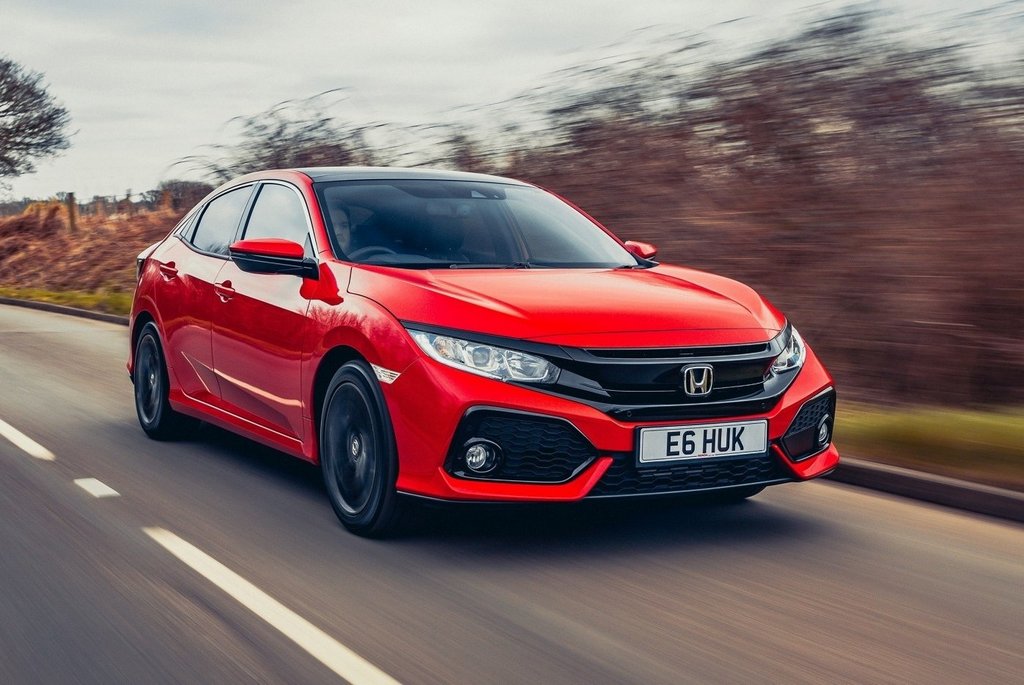 Test av femdörrars halvkombi Honda Civic 5D