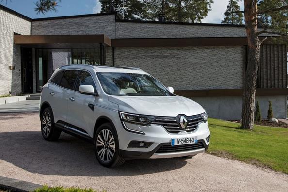 Andra generationen av mellanstora crossovern Renault Koleos
