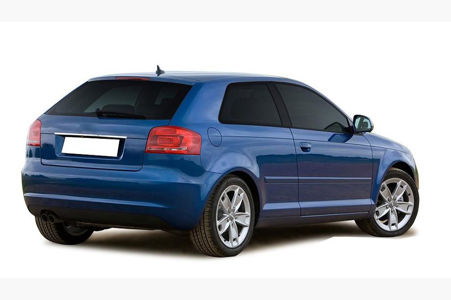 Audi A3 2003–2012 Bakre list (rostfritt stål) Image