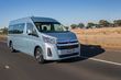 Test av nya generationens Toyota Hiace minibuss foto 2