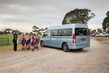 Test av nya generationens Toyota Hiace minibuss foto 9
