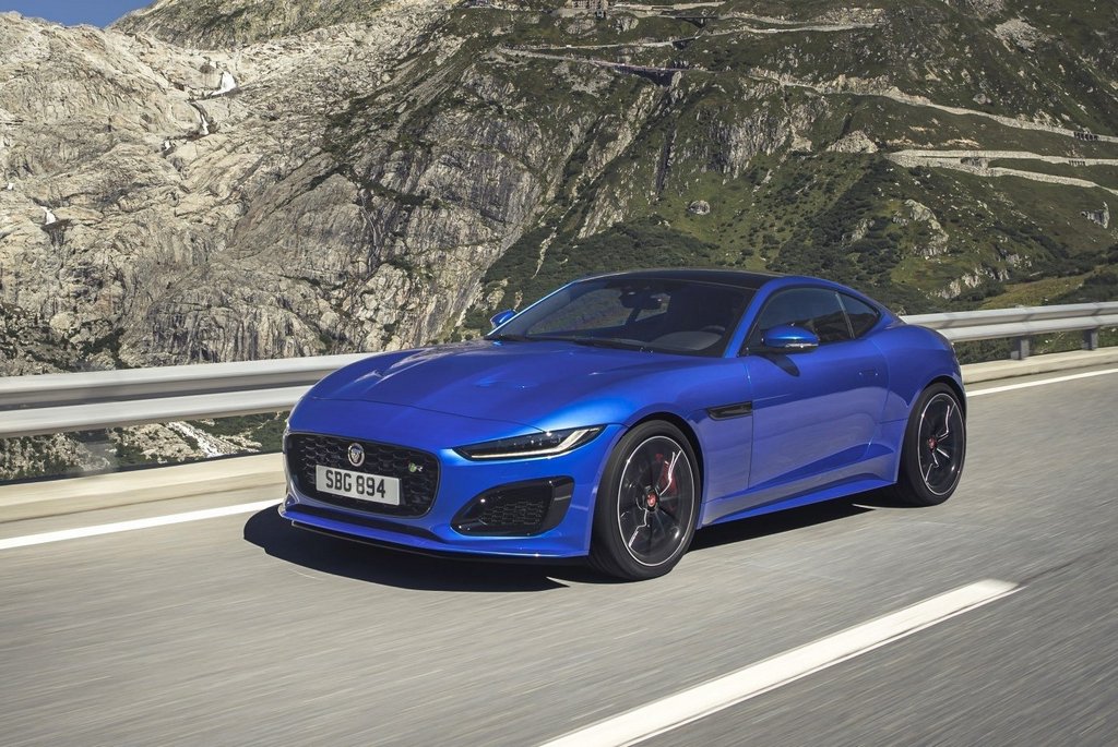 Uppdaterad version av sportkupén Jaguar F-Type Coupe