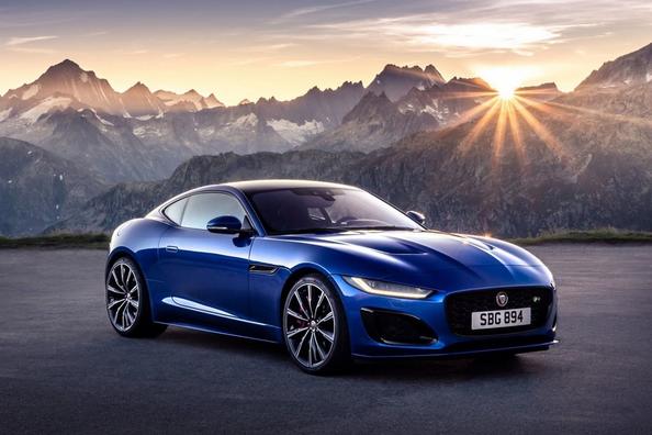 Uppdaterad version av sportkupén Jaguar F-Type Coupe