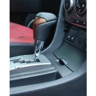Växelspaksknopp (svart läder + ljust trä) Toyota Land Cruiser 200 2007–2021 foto 4