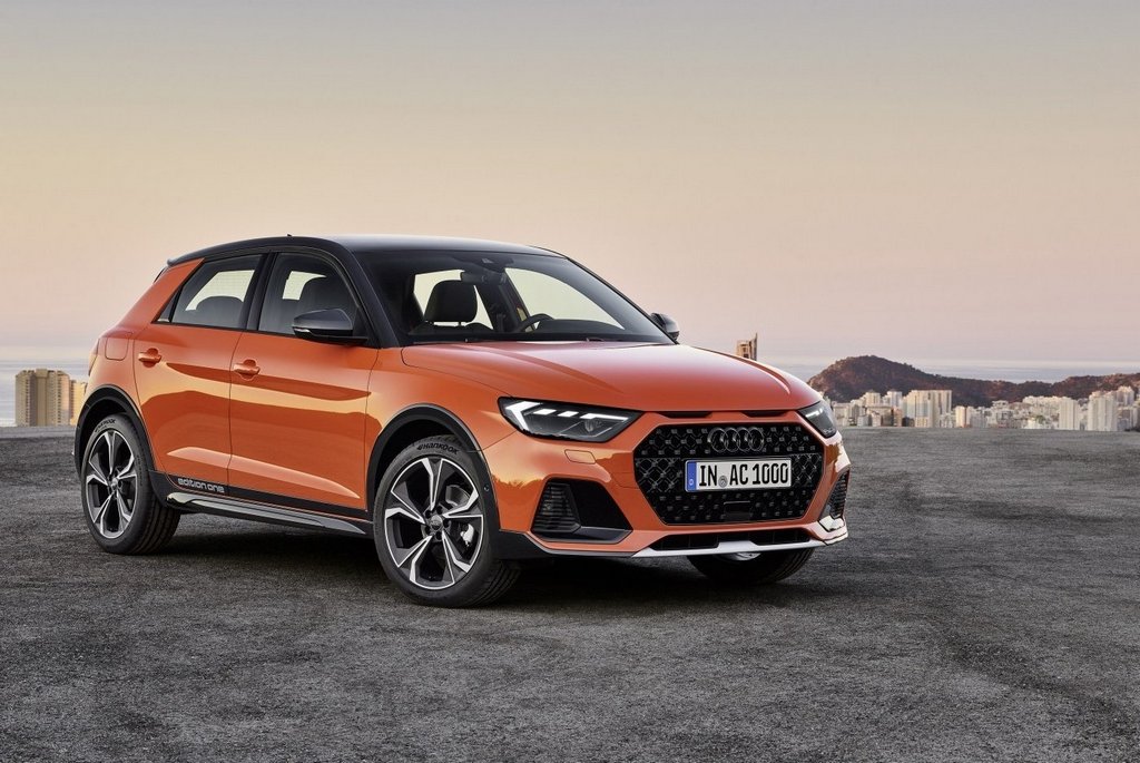 Crossoverversion av halvkombin Audi A1 Citycarver