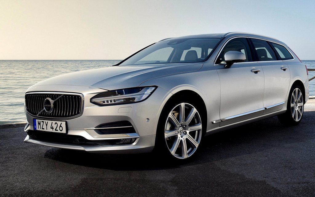 Test av Volvo V90, en fullstor kombi