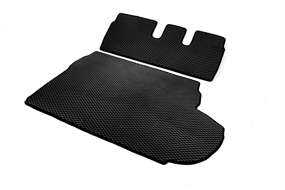 Peugeot 4007 2007–2013 Bagagerumsmatta (EVA, svart) för 7-sits Utan subwoofer Foto 6