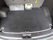 Hyundai Santa Fe 2 2006–2012 Bagagerumsmatta (EVA, svart) (5-sits) foto 1
