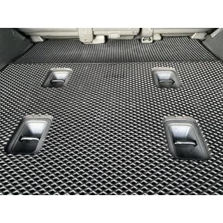 Bagagerumsmatta 2 st (EVA, 7-sits, svart) Lexus LX570/450d 2008–2022 foto 3