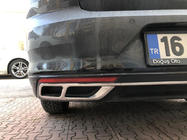 Volkswagen Passat B8 2015–2023 Rostfria ändrörskåpor Carmos SD/SW (2019+, 3 st) foto 2