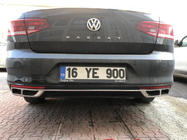 Volkswagen Passat B8 2015–2023 Rostfria ändrörskåpor Carmos SD/SW (2019+, 3 st) foto 4