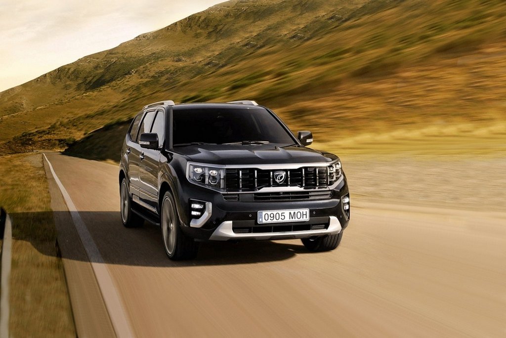 Test av uppdaterade SUV:en Kia Mohave, årsmodell 2020