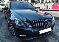 Mercedes E-class W212 2009–2016 Frontgrill GT Panamericana (2009-2012) foto 4