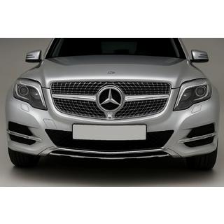 Främre grill Diamond Silver (2013-2015) Mercedes GLK сlass X204 2008–2015 foto 1