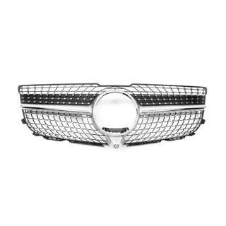 Främre grill Diamond Silver (2013-2015) Mercedes GLK сlass X204 2008–2015 foto 2