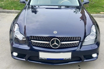 Mercedes CLS C219 2004–2010 Främre grill (2005-2008, Diamond Silver) foto 1