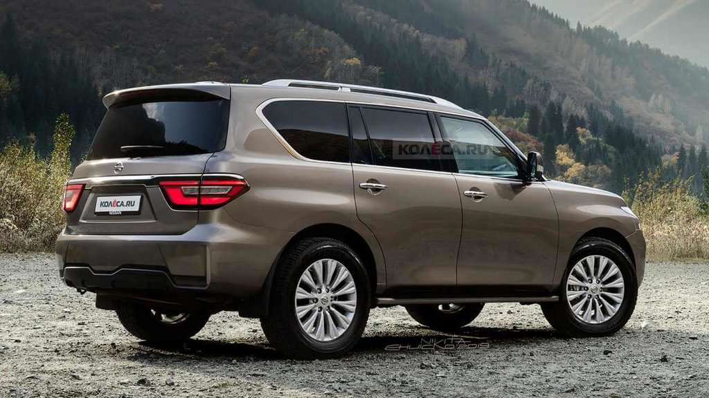 Test av uppdaterade fyrhjulsdrivna SUV:en Nissan Patrol