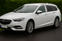 Opel Insignia 2017–2022 Dörrstolpskåpor i rostfritt stål foto 1