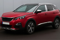 Peugeot 3008 2016–2023 Dörrstolpskåpor i rostfritt stål foto 1