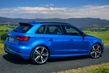 Test av den laddade fyrhjulsdrivna halvkombin Audi RS3 Sportback foto 7